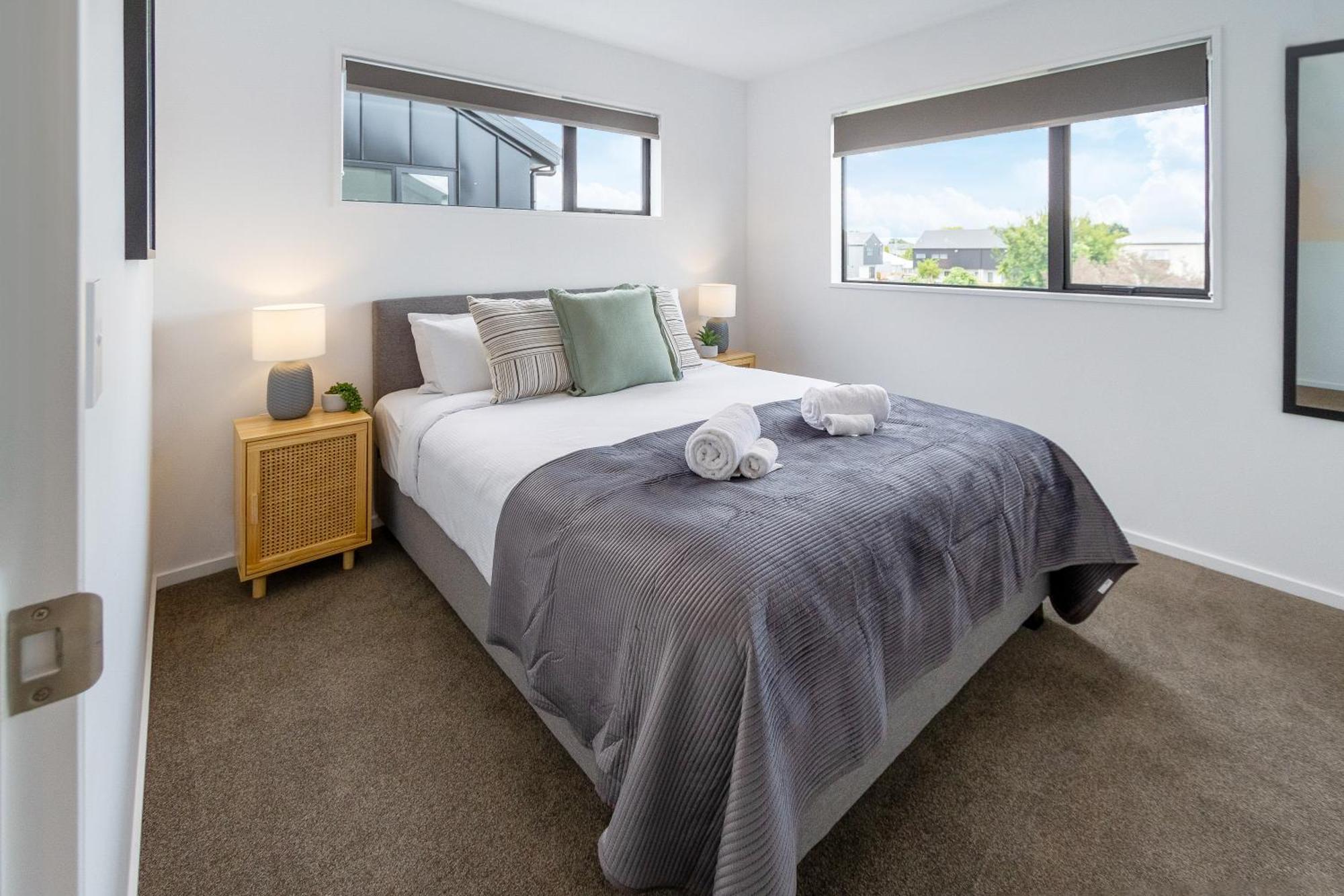 2Br Townhouse: Cosy, Close To City, Car Park Christchurch Exterior foto